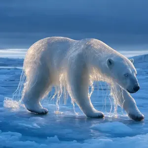 Jellyfish + Polar bear